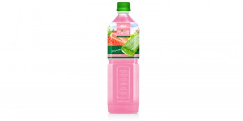 Aloe vera with strawberry flavor 1000ml from RITA Beverages